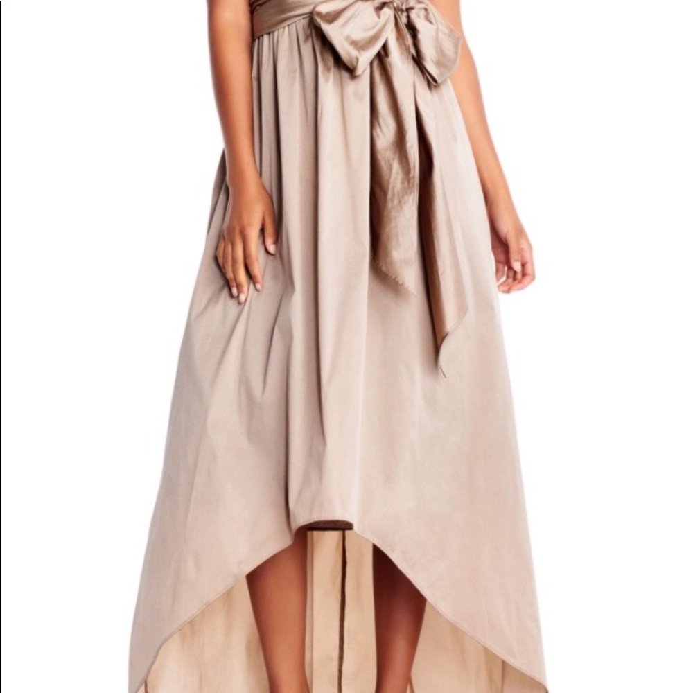 Adrianna Papell Hi Lo skirt